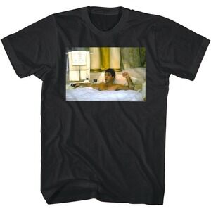 Scarface Tony Montana Bubble Bath Cult Movie Graphic T-Shirt
